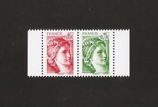 FRANCE PAIRE du Carnet SABINE 2017   NEUFS ** LUXE -MNH
