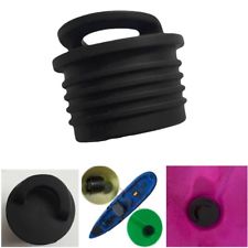 Go Mer Kayak Couler Prises Caoutchouc Souple Océan Canoë Bondes Nervuré Noir