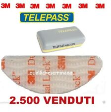 3M  ADESIVO-ADESIVI TELEPASS DUAL LOCK BIADESIVO per parabrezza auto 1 pz singo