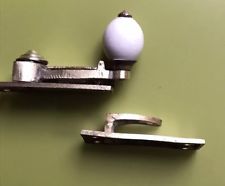Antique Brass And Ceramic sash window catch