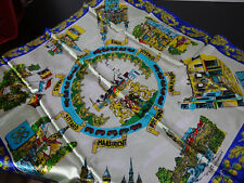 vintage * Urlaub Andenken * Souvenir Tuch Limburg * Urlaub * 65 x65 cm