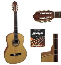 MASSIV 7/8 KONZERTGITARRE, MSA CLASSIC, DECKE FICHTE, schmales Griffbrett-M7/8G