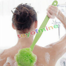 Brosse De Bain à Dos Douche Poignée Longue Nettoyage Fleur