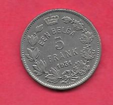 BELGIQUE -   5 FRANCS 1931 VL  - POS : B  - TTB  -  VOIR SCANS