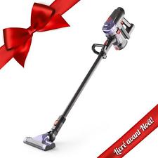Aspirateur Sans Fil Balai Main Rotation Sans Sac Voiture Batterie + Accessoires 