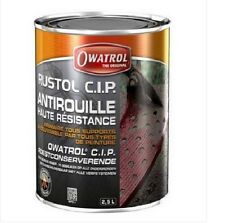 PRIMAIRE ANTIROUILLE METAL HAUTE RESISTANCE RUSTOL CIP 2.5L CLIMAT MARIN BATEAU