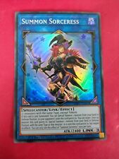 YUGIOH SUMMON SORCERESS SUPER RARE LIMITED EDITION MINT SOFU-ENSE2