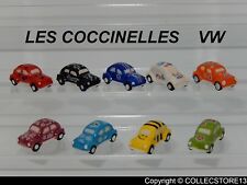 SERIE COMPLETE DE FEVES LES COCCINELLES VW    2019 - COX