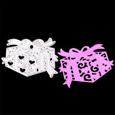 Gift Box Metal Cutting Dies Stencil For Scrapbooking DIY AlbumCards Making LC