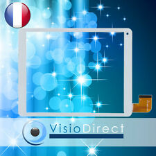 Vitre ecran tactile pour Archos 97c Platinum HXD-1098 blanc