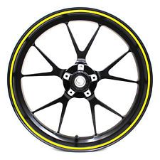 Felgenrandaufkleber Chrom Gold Motorrad Auto Felgendesign Felgenaufkleber Folie