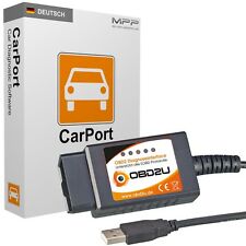OBD2U USB EOBD Diagnose-Gerät für den eigenen PC inkl. Carport OBD-2 Software