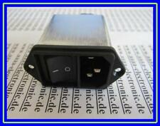 SCHURTER AC Eingang Modul mit Filter und Schalter 250V/6A 4302.5314 1 Stück