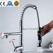 Robinet mitigeur de cuisine avec douchette, mitigeur évier design chromé en FR