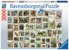 RAVENSBURGER PUZZLE*3000 TEILE*ANIMAL STAMPS*TIERBRIEFMARKEN*RARITÄT*NEU+OVP