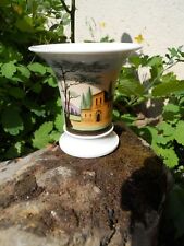 Ancien vase en porcelaine peinte époque Louis Philippe 