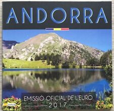 Coffret Andorre 2017 série euro BU FDC set 1 cent à 2 euros Andorra