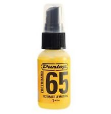 Jim Dunlop Guitar Fretboard Lemon Oil Cleaner SPRAY BOTTLE 1 Fluid Ounce