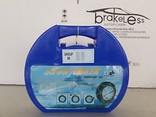 CATENE DA NEVE OMOLOGATE SNOW CHAIN 9mm PER GOMME 175/65 R 14 GRUPPO 50 AUTO