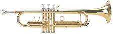 TROMPETTE INSTRUMENT A VENT ORCHESTRE BRASS EMBOUCHURE LAITON COFFRE 3 PISTONS