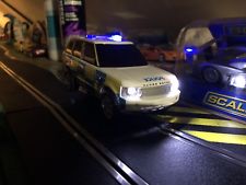 Scalextric 1:32 Car  C2833 Police Range Rover *FLASHING LIGHTS & SIREN* DRIFT #M