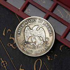 Pièce commémorative en métal la déesse américaine 1883 en métal argenté Geschenk