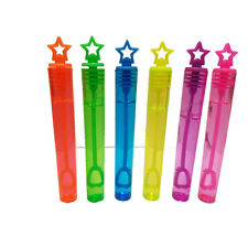 12 x Seifenblasen Neon Stern Farbig Wedding Bubbles Hochzeit Gastgeschenk Party