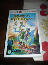 DISNEY EXCALIBUR L'EPEE MAGIQUE VHS FR French PAL RARE unsealed great