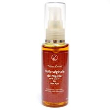 Huile de Nigelle Bio 60ml, Vierge Première Pression à Froid 100% Pure