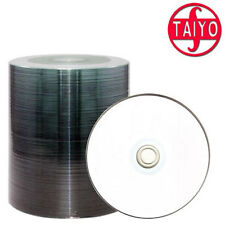 100x Taiyo Yuden CD Rohlinge CD-R 700 MB full printable bedruckbar 48x speed