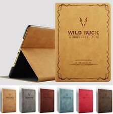BUCK Schutz Hülle New Apple iPad 2018 2017 9.7" Air 1/2 Tasche Cover Smart Case