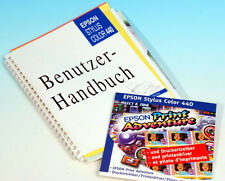 Benutzer Handbuch EPSON Stylus Color 440 Bedienungsanleitung