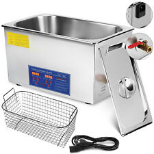 Neuf Floureon 30L Professionel Nettoyeur à Ultrason Cleaner Chauffage