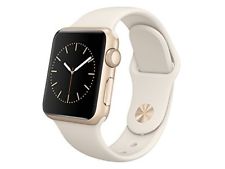 Apple Watch Sport 38mm Aluminium gold/antik-weiß - Sehr Guter Zustand!