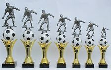  Pokal Fußballpokale 7er-Serie mit Gravuren und Emblemen *auch mit Damenfigur*