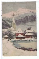 CPA-1906-ILLUSTRATEUR- G.HALUB-PAYSAGE D'HIVER-