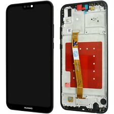 Huawei P20 Lite Komplettes LCD Display Touchscreen Schwarz + mit Rahmen