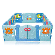 Parc Bébé Barrière Sécurité Plastique Enfant Protection Porte Espace Baby Vivo