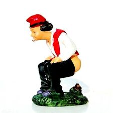 Santon de crèche de Noel figurine CAGANER Catalan tradition Catalane 7cm