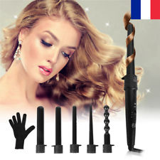 Fer à Boucler 6 en 1 Boucleur Cheveux LED Fer à Friser Cheveux Professionnel