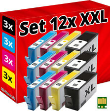 12x CHIP PATRONE für HP-364-XL 5510 5514 5515 5520 5522 5524 6510 6520 7510 7520