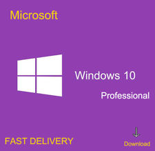 GENUINE WINDOWS 10 PROFESSIONAL PRO KEY 32 / 64BIT ACTIVATION CODE 