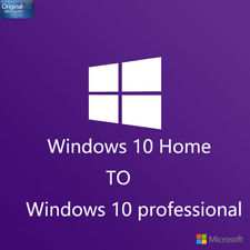 Upgrade Microsoft Windows 10 Home to Windows 10 Pro LICENCE KEY 32/64 With Guide
