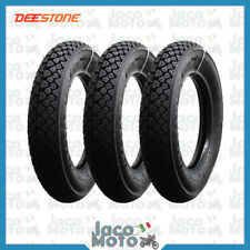 3 Tris Kit Pneumatici Gomme Copertoni 100 90 10 APE 50 Tutti i tipi 6PR 61J