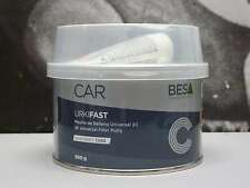 Peinture Auto/Moto: 500 gr Mastic polyester universel carrosserie + durcisseur 