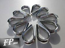 Cosse Coeur 3 mm ( Lot de 10 ) inox 316 - A4