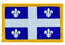 Patch écusson brodé Drapeau  QUEBEC FLAG  Thermocollant CANADA