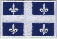 écusson ECUSSON PATCHE THERMOCOLLANT DRAPEAU QUEBEC DIM. 4,5 X 3 CM