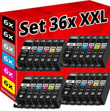 36x PATRONEN Chip für CANON MG6100 MG6150 MG6200 MG6250 MG8150 MG8250 PIXMA SET