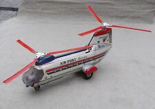 Jouet ancien Hélicoptère Vertol Air-Port Service   Alps made in Japan